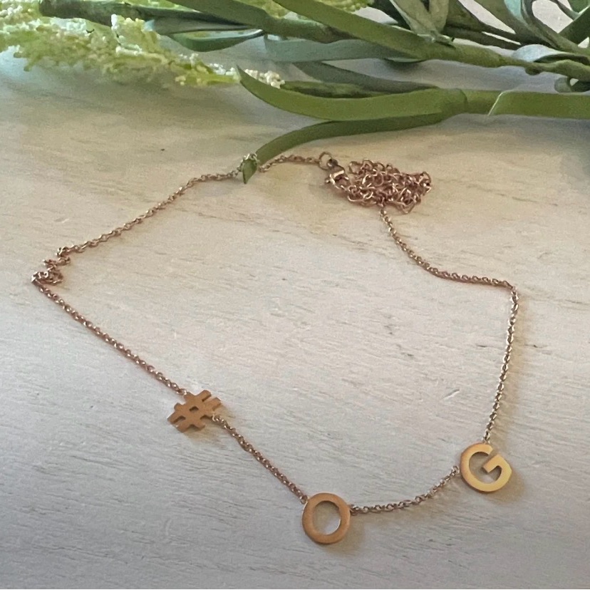 Oak&Ivy Boutique Rose Gold Necklace #Og
